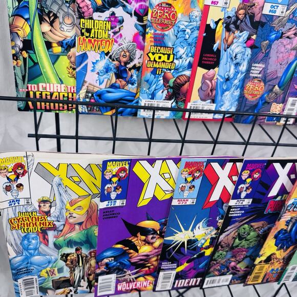 X-Men 64-78 Lot Marvel Psi War Operation Zero Tolerance - Picture 7 of 7